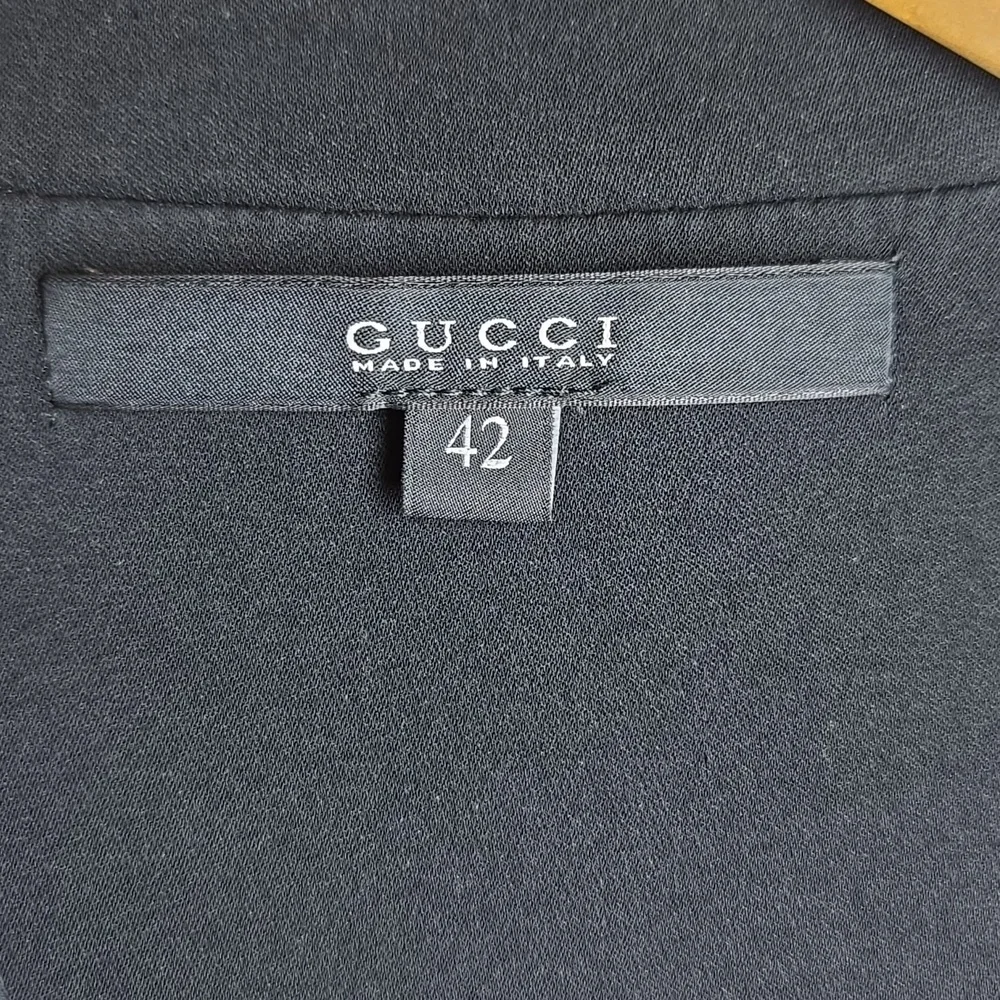 Gucci Sleeveless Silk Long Full Zip Vest - Picture 13 of 15